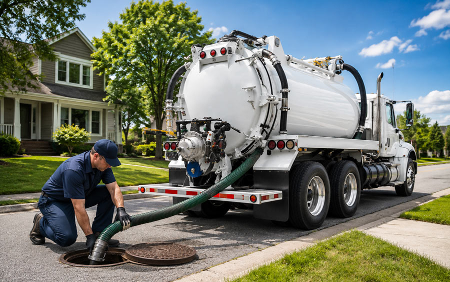 Residential Vacuum Truck Services Residential Vacuum Truck Services